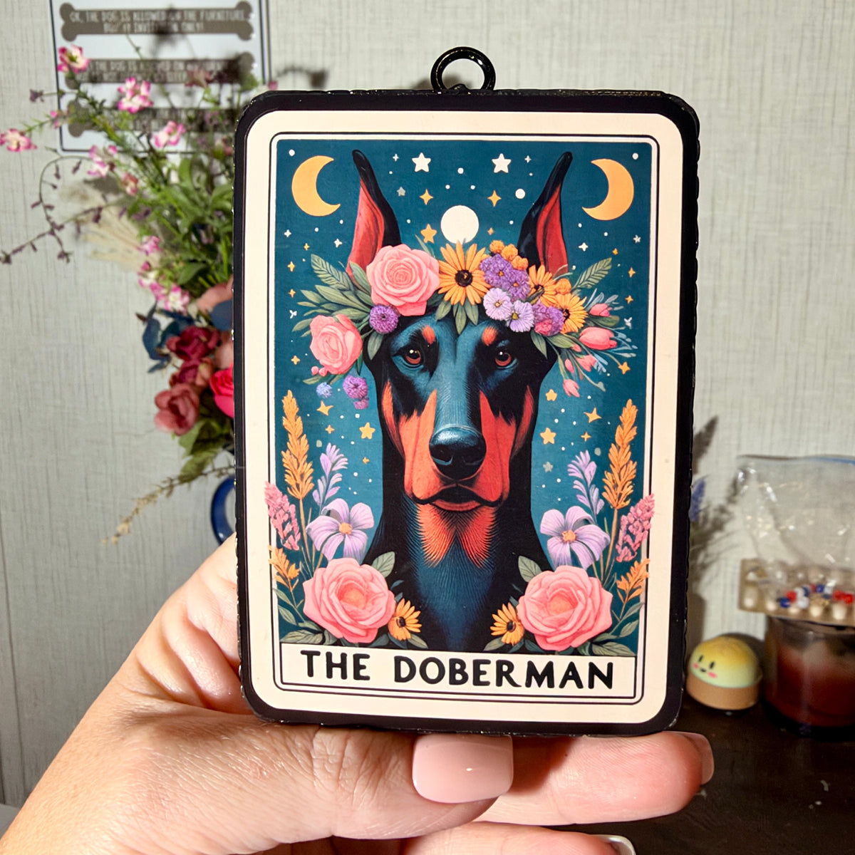 The Doberman Freshie - Fragrance: Pink Apple Punch (BBW type)