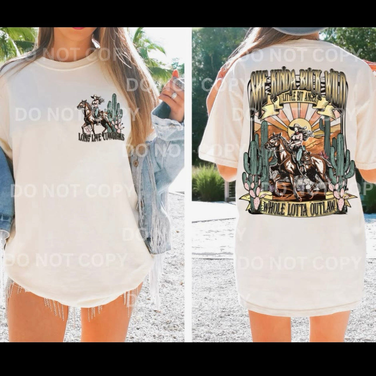 She's Kinda Buck Wild Tee - Pre-order
