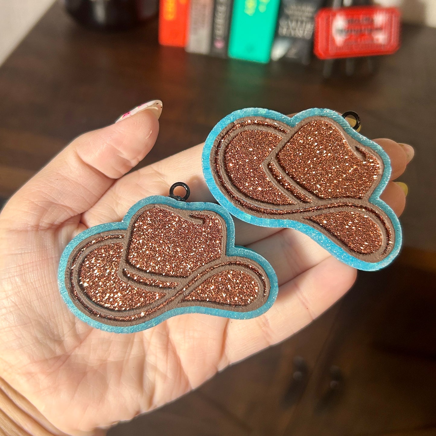 Cowboy Hat Vent Design - Set of 2