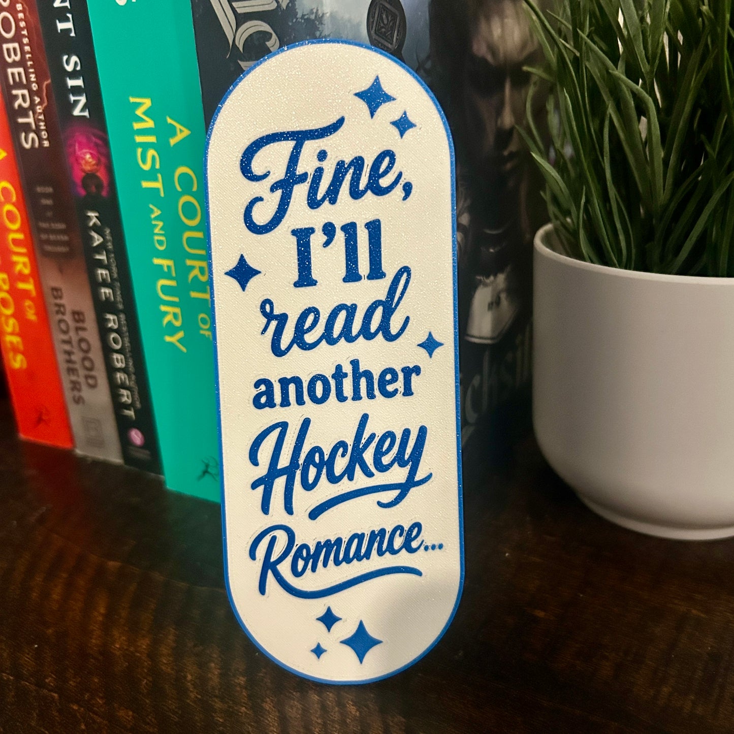 I'll Read another Hockey Romance Bookmark