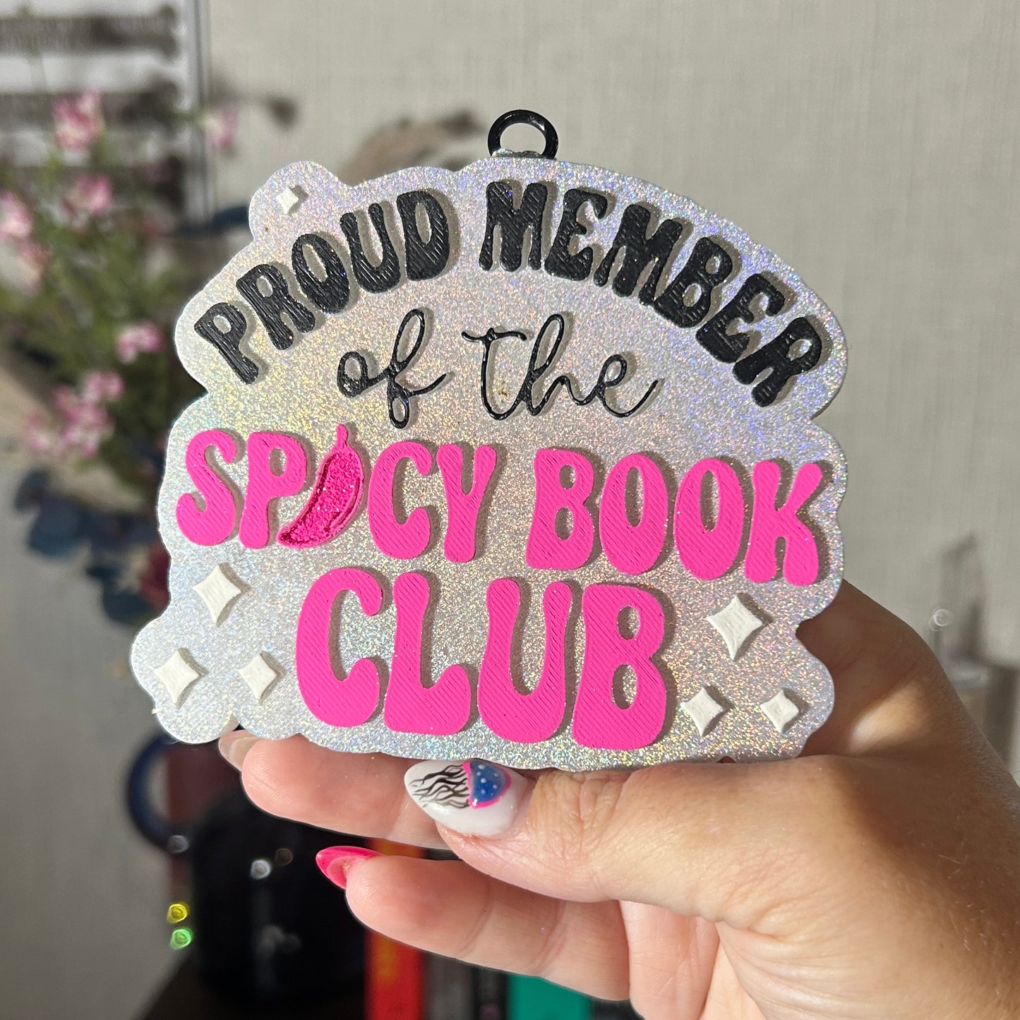 Spicy Book Club Freshie - Fragrance: Pineapple Sunrise