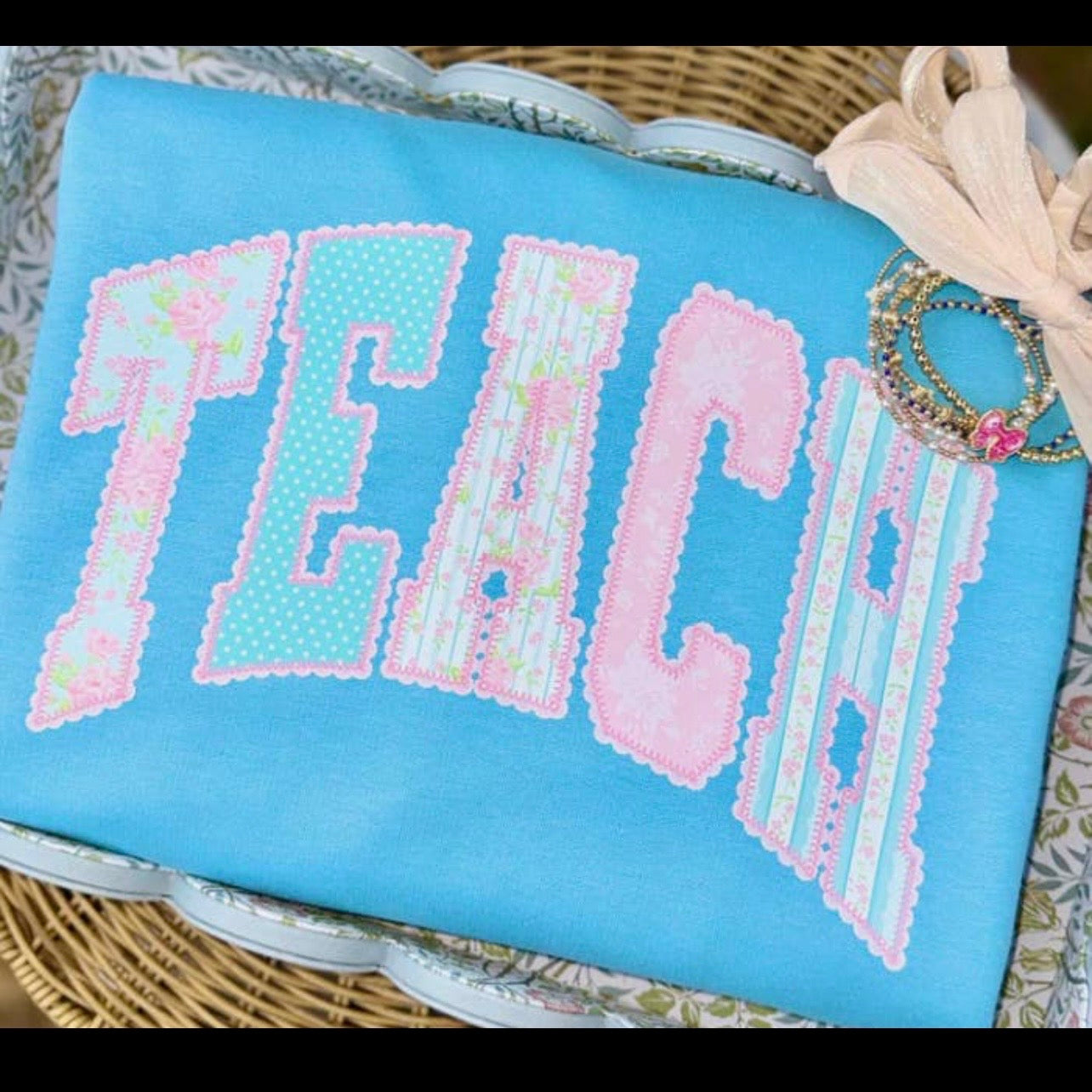Teach Lace Tee - Pre-order