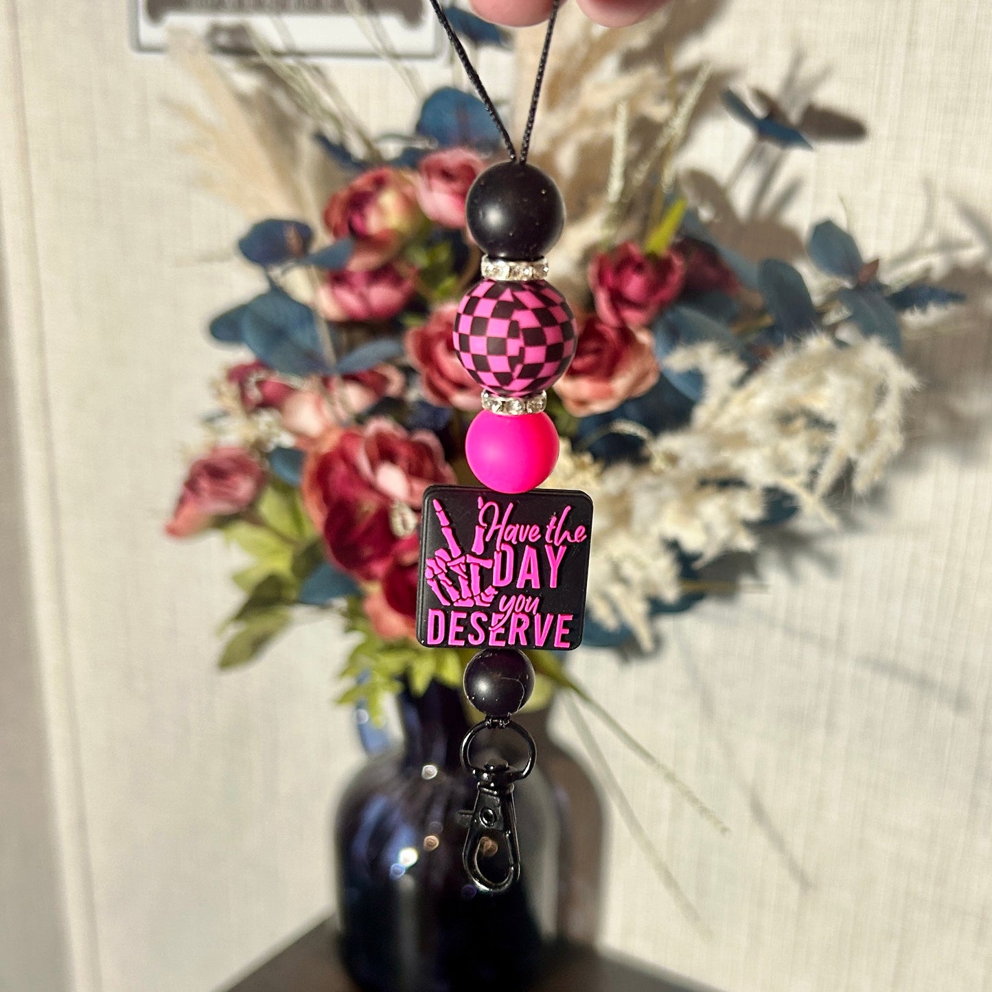 Have the Day you Deserve Freshie Hanger