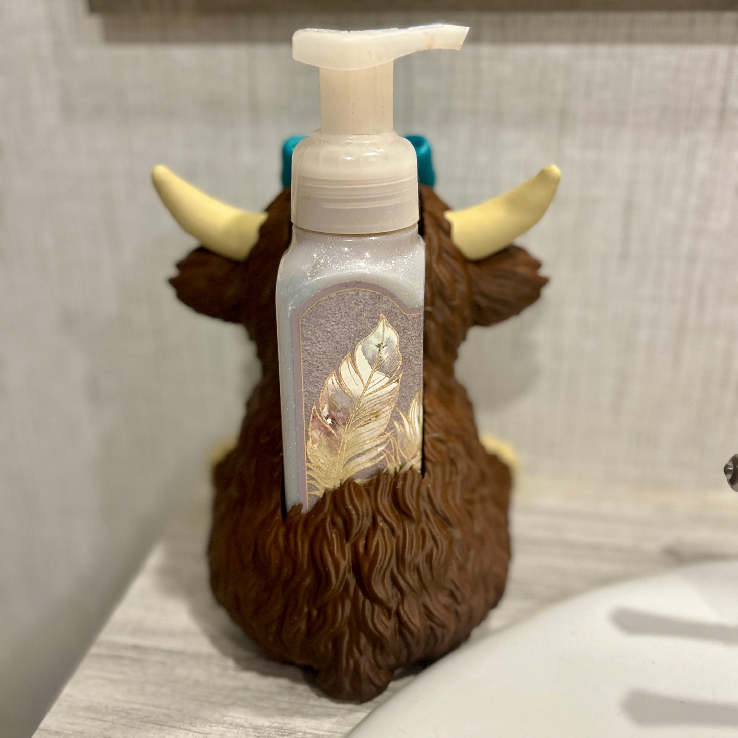 Highland Cow Soap Dispenser