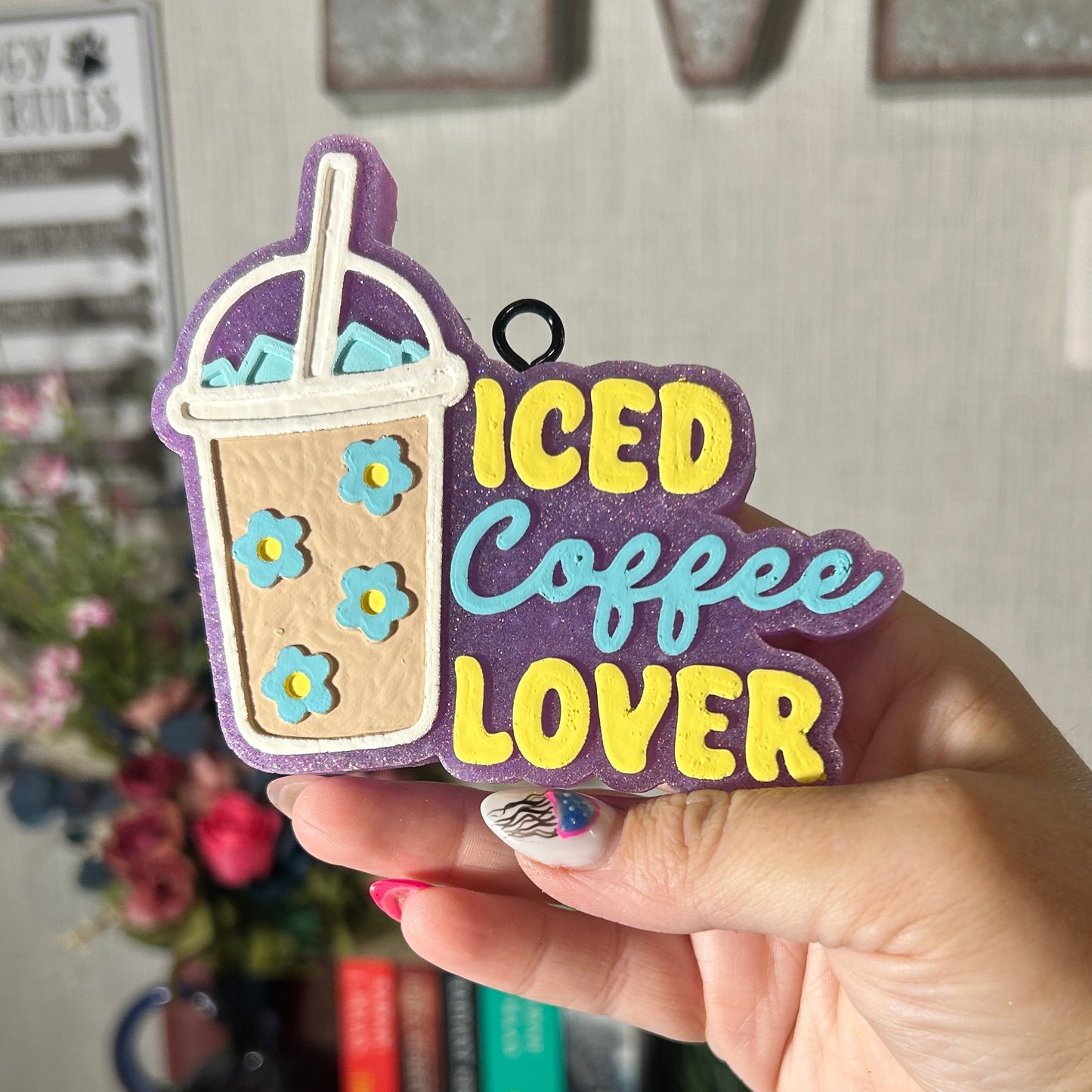 Iced Coffee Lover Freshie - Fragrance: Tropical Escape