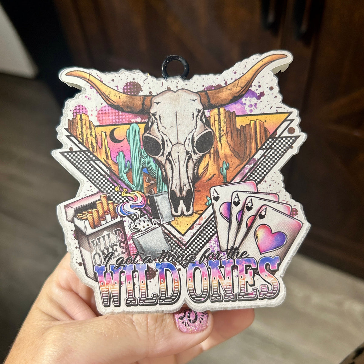 Wild Ones Freshie - Fragrance: Iced Vanilla Woods