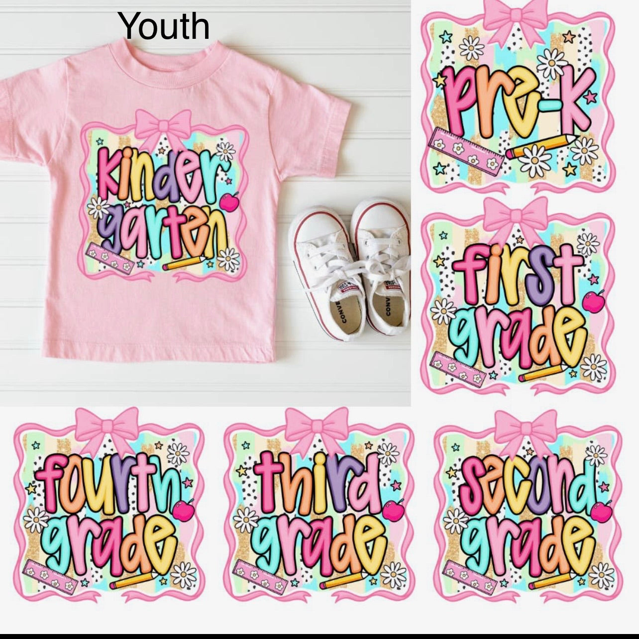 Preppy Back to School Tee - Pre-order