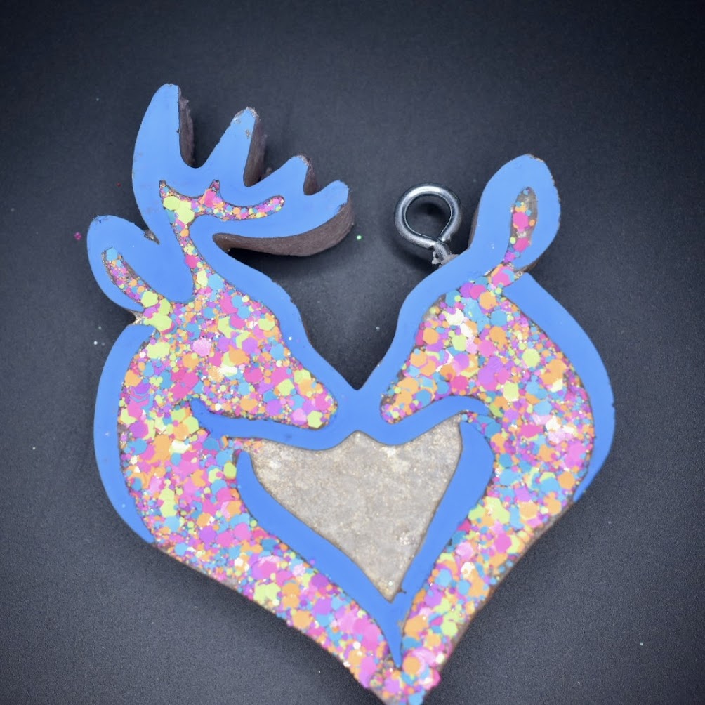 Deer Couple Freshie Design