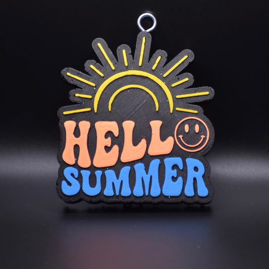 Hello Summer Freshie Design