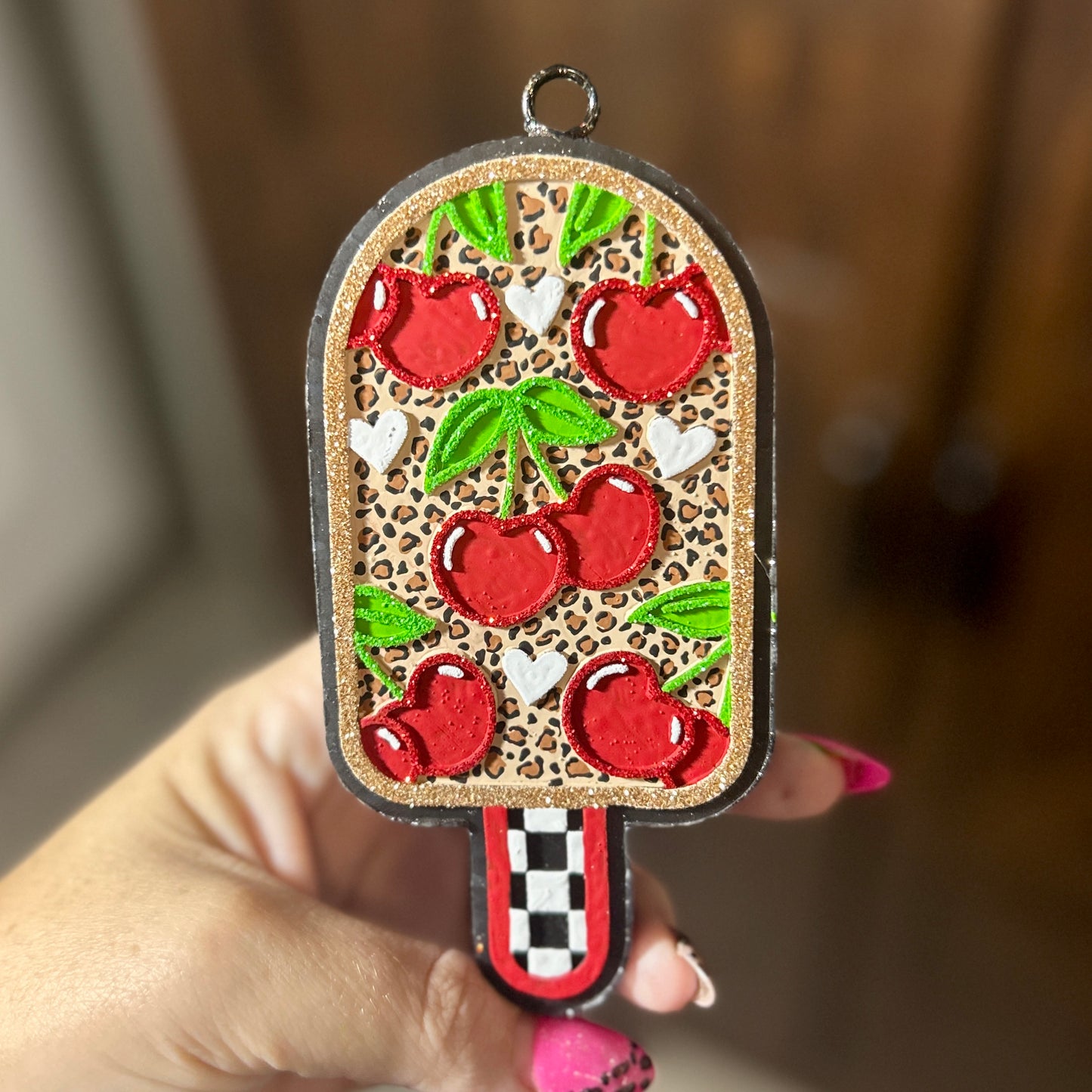 Cherry Popsicle Design