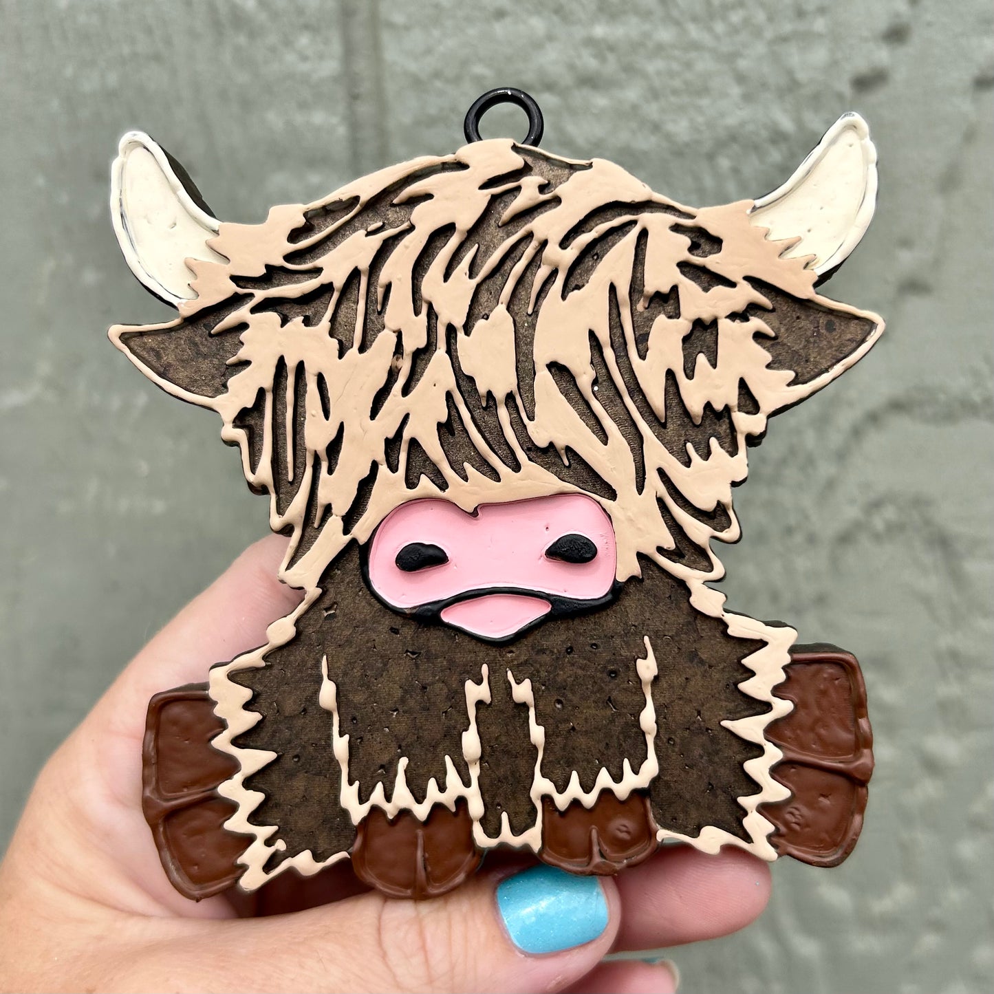 Highland Cow Freshie Design