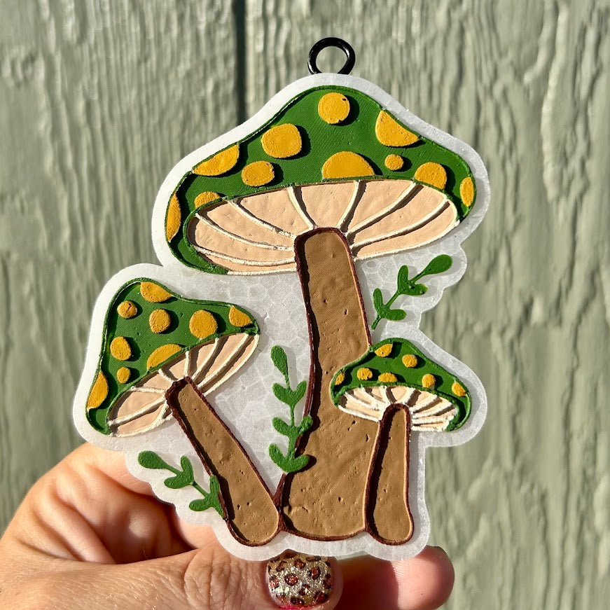 Mushrooms Freshie Design