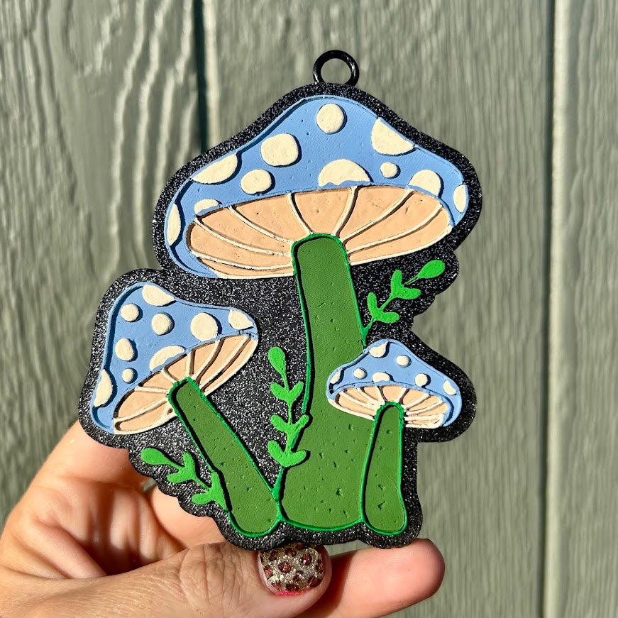 Mushrooms Freshie Design