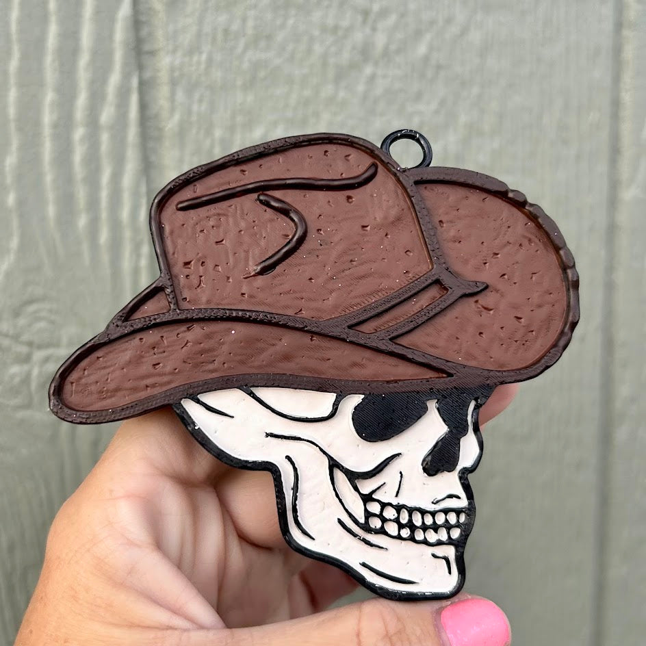 Cowboy Skull Design