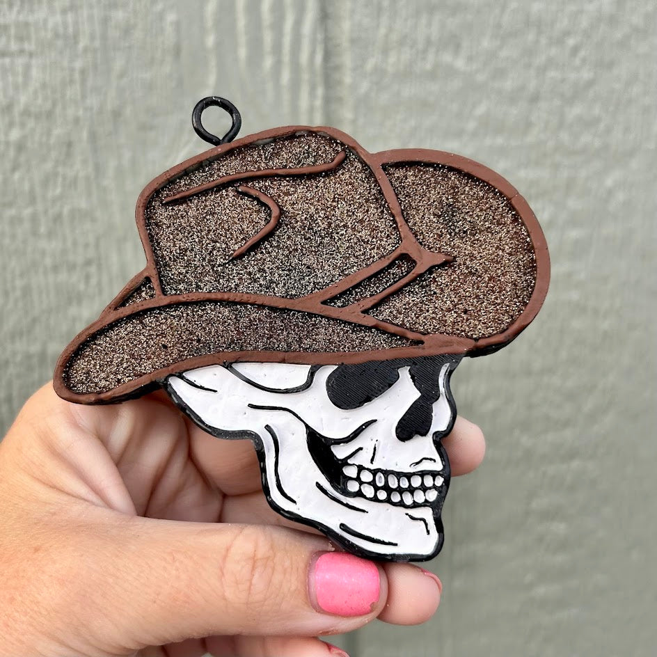 Cowboy Skull Design