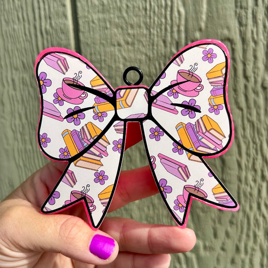 Bookish Bow Freshie - Fragrance: Pink Sands