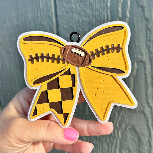 Football Bow Design
