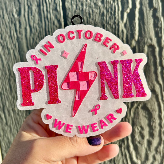 In October we wear Pink Design