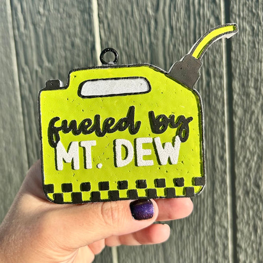 Fueled by Mt. Dew Freshie - Fragrance: Frozen Lake