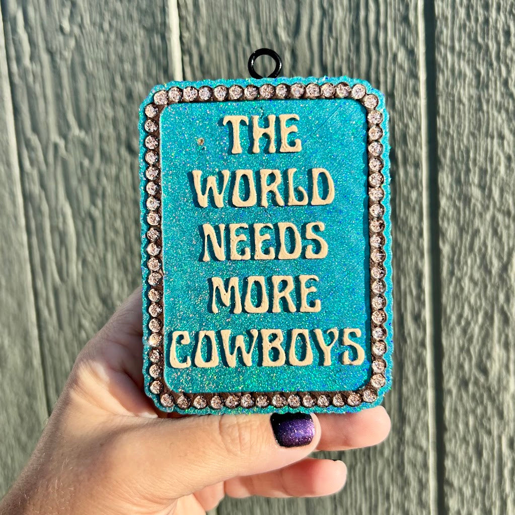 The World Needs more Cowboys Freshie - Fragrance: Pipeliner