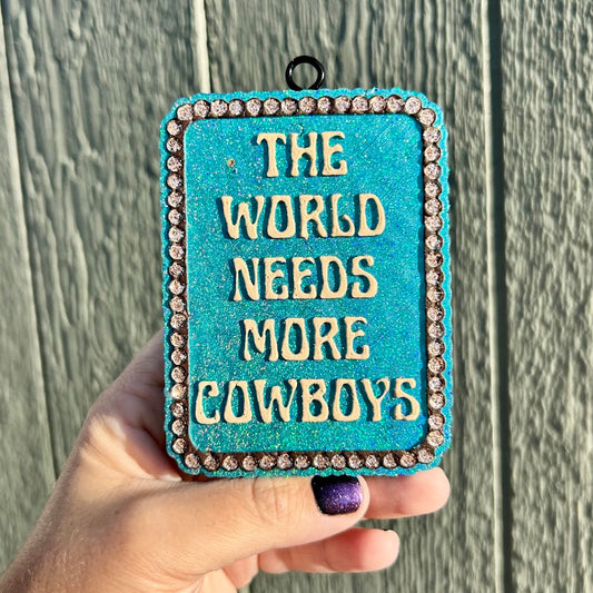 The World Needs more Cowboys Freshie - Fragrance: Pipeliner