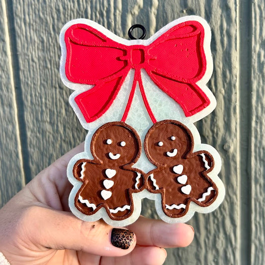 Gingerbread Cherry Freshie - Fragrance: Pumpkin Spice Latte