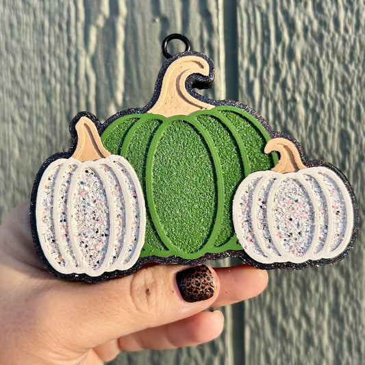 Pumpkin Trio Freshie - Fragrance: Pumpkin Pecan Waffles