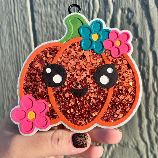 Happy Pumpkin Freshie - Fragrance: Pumpkin Spice Latte