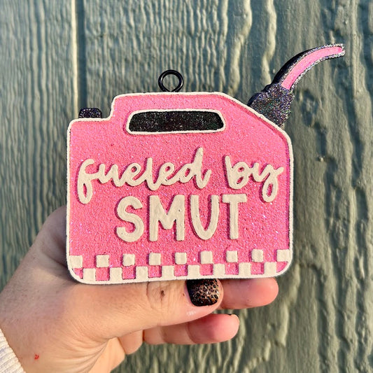 Fueled by SMUT Freshie - Fragrance: Carmel Pumpkin Swirl