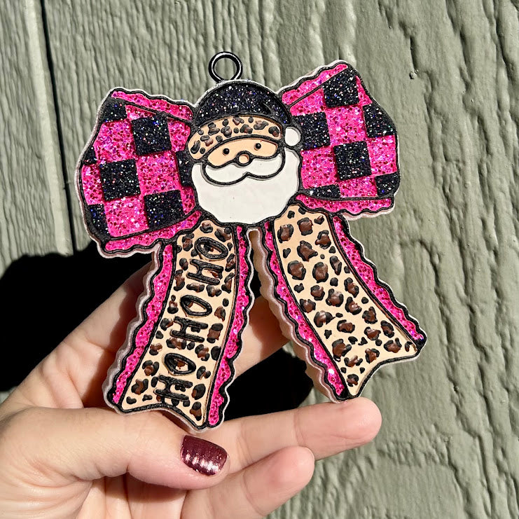 Santa Bow Design