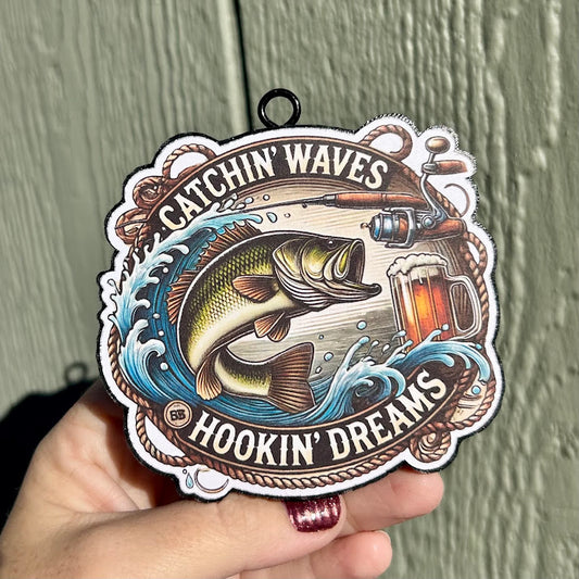 Catchin' Waves, Hookin' Dreams Freshie - Fragrance: Pipeliner