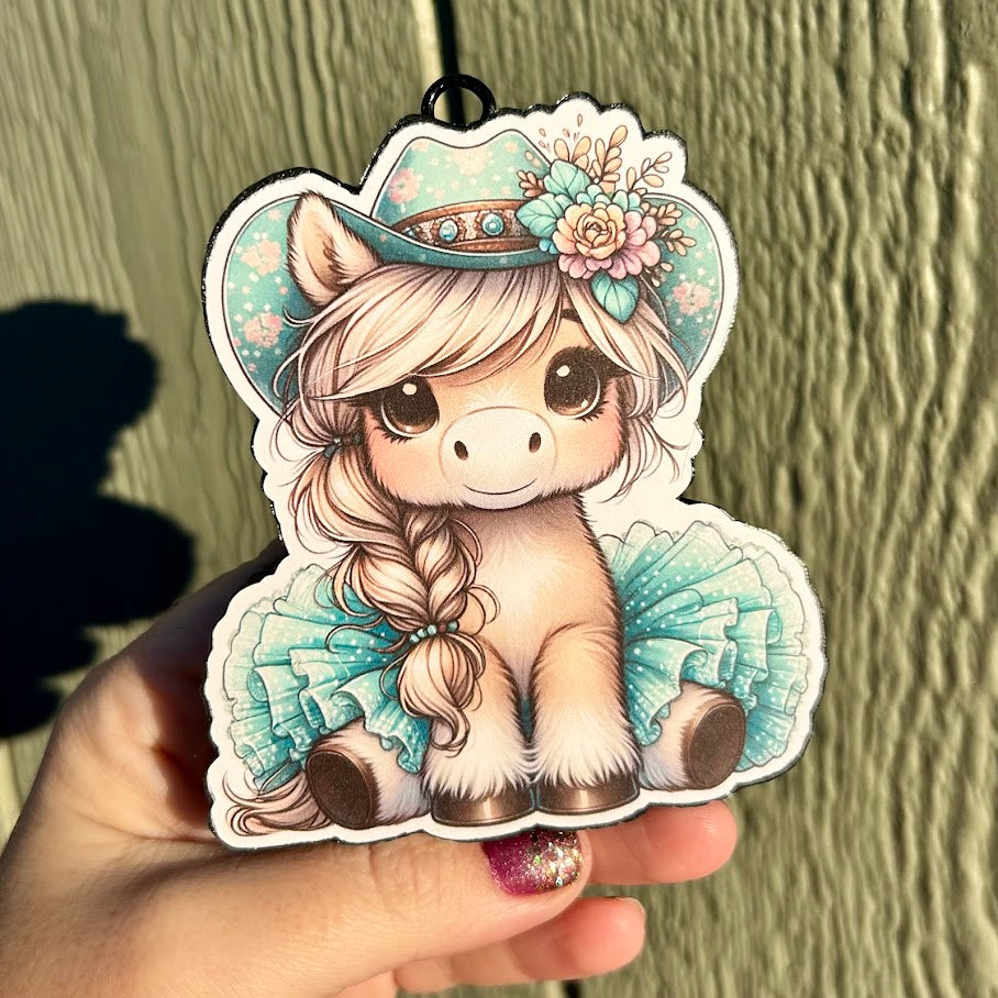 Turquoise Pony Freshie - Fragrance: Jax Teller