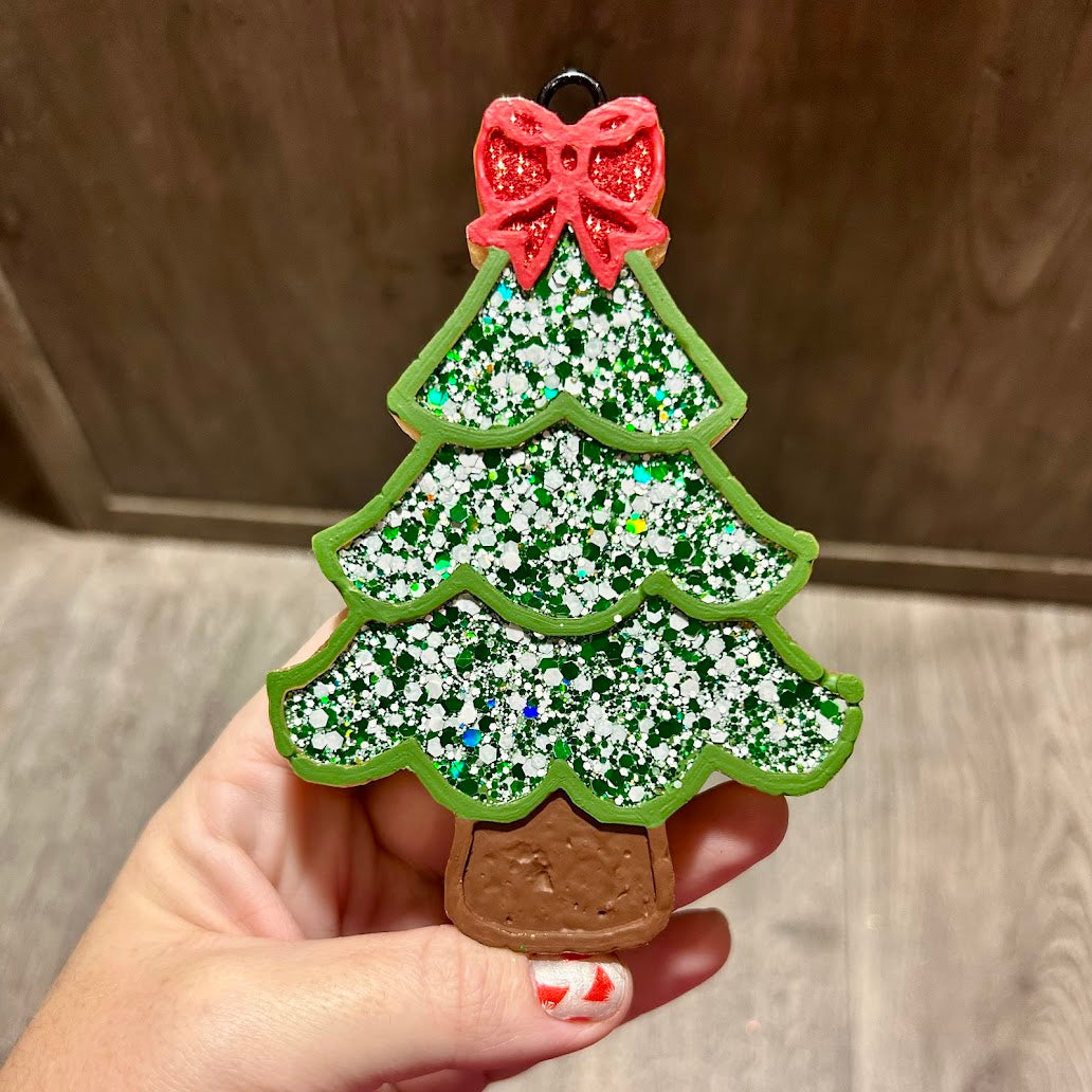 Christmas Tree Freshie - Fragrance: Peppermint Twist