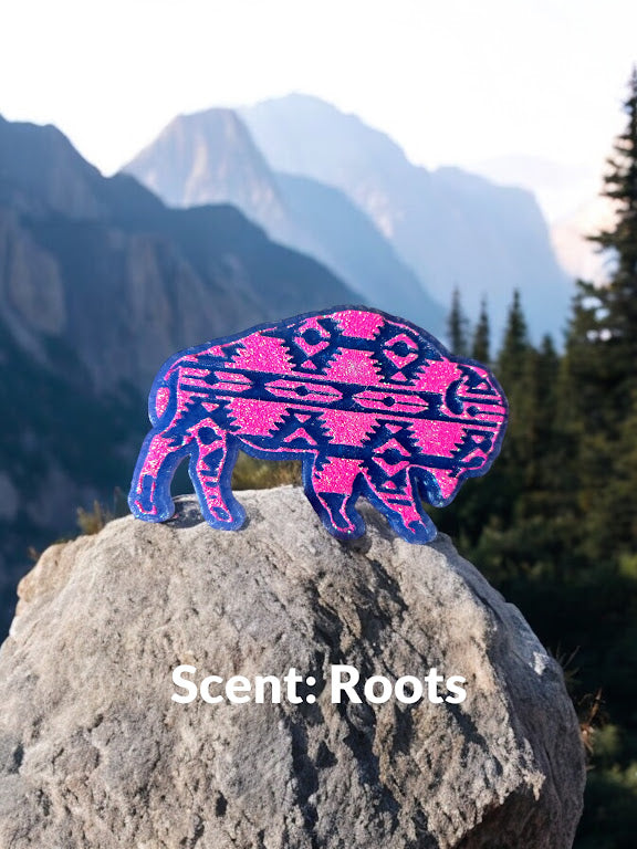 Aztec Buffalo Freshie Design