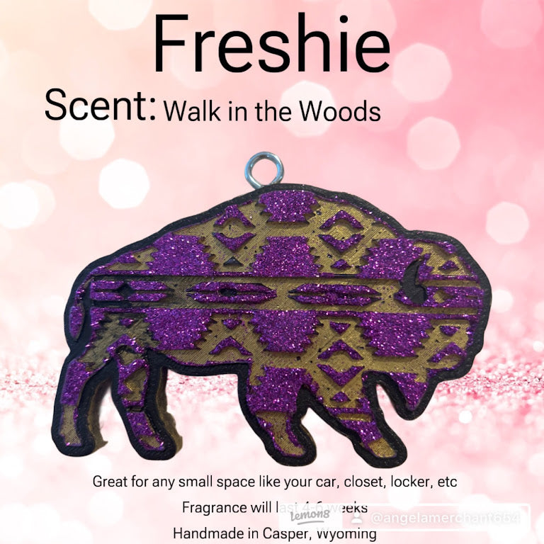 Aztec Buffalo Freshie Design