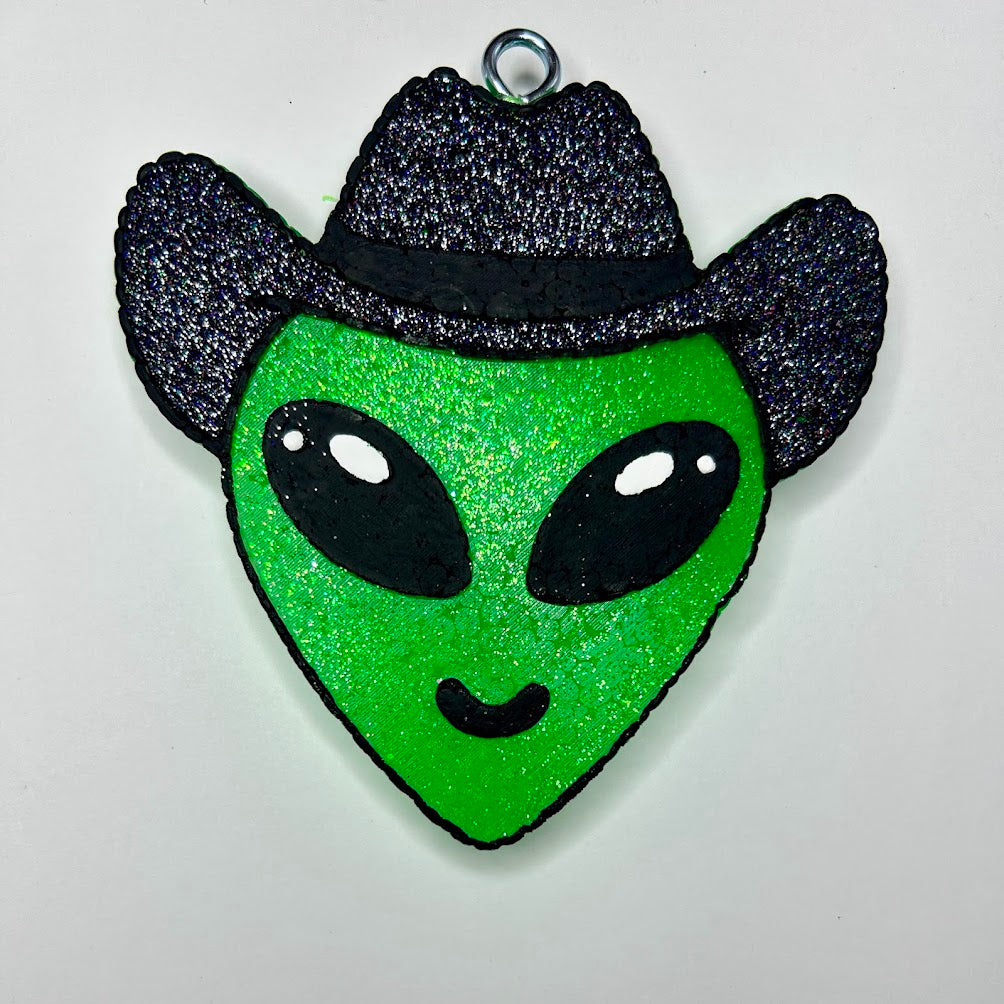 Cowboy Alien Freshie Design
