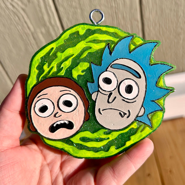 Rick N' Morty Portal Freshie Design