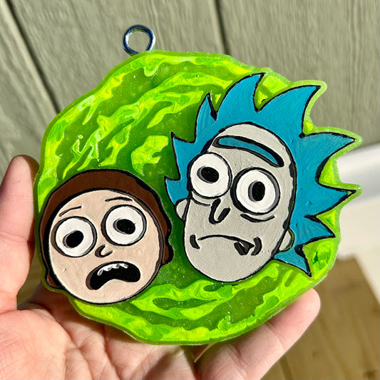 Rick N' Morty Portal Freshie Design