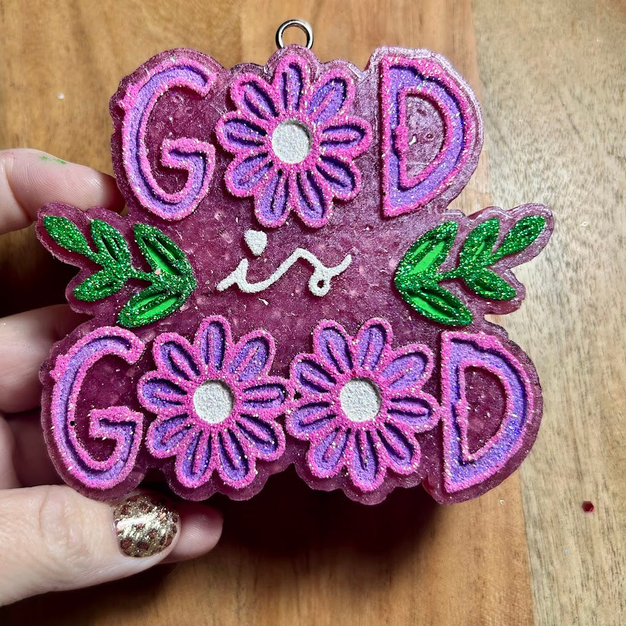 God is Good Freshie Design