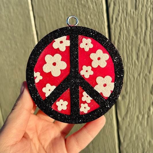 Peace Sign Freshie Design