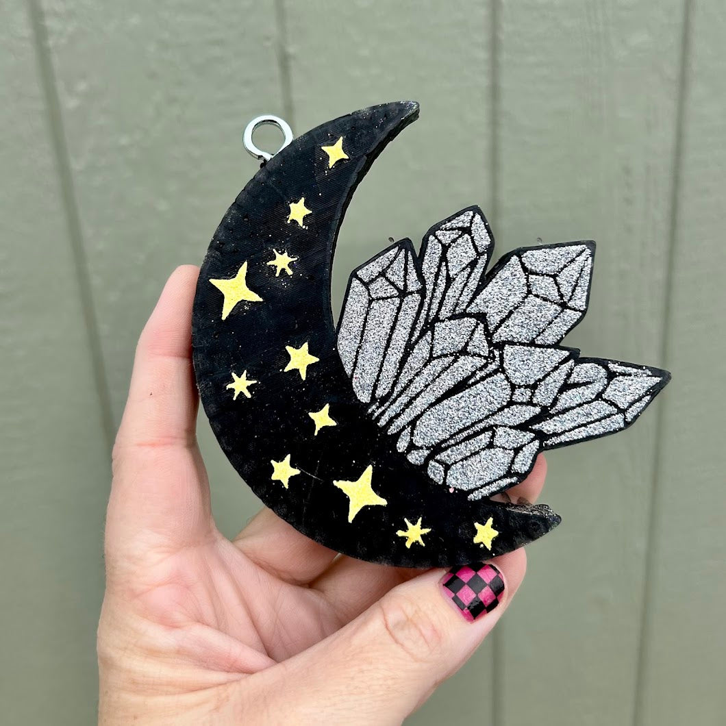 Crystal Moon Freshie Design