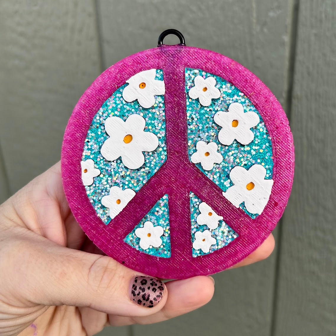 Peace Sign Freshie Design
