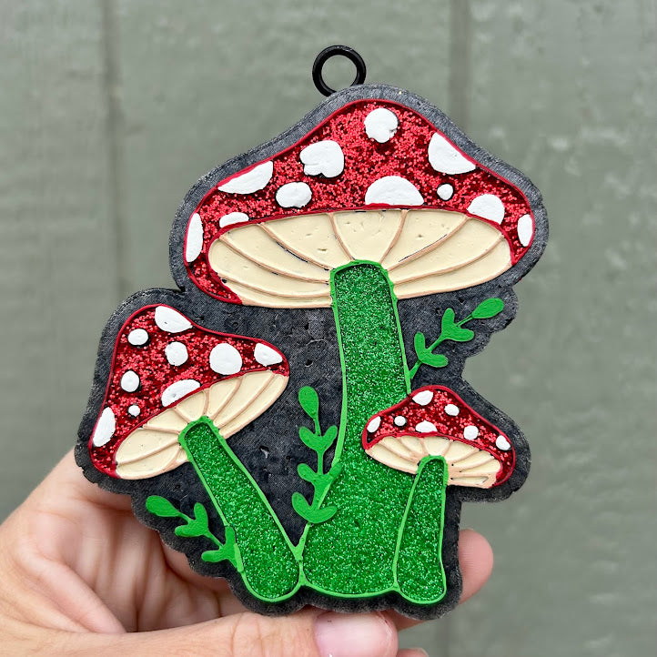 Mushrooms Freshie Design