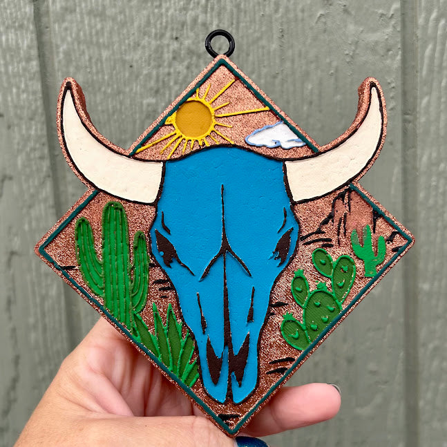 Cowskull Diamond Design