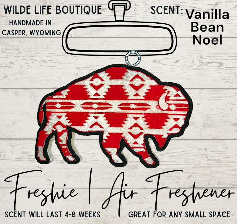 Aztec Buffalo Freshie Design
