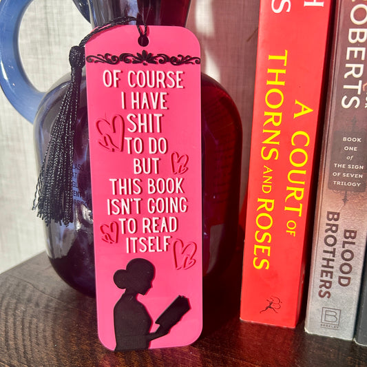 Shit To Do Bookmark