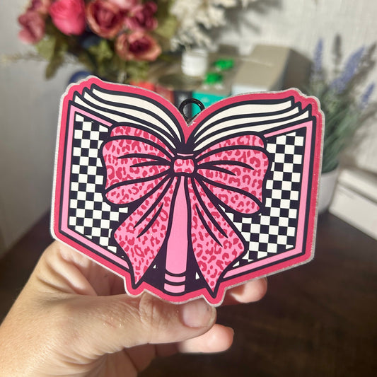 Book with a Bow - Fragrance: Strawberry Peach Champagne