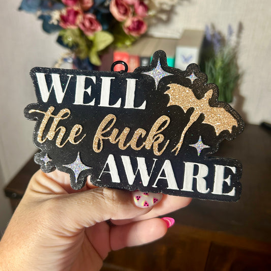 Well the Fuck Aware (Fourth Wing Inspired) Design