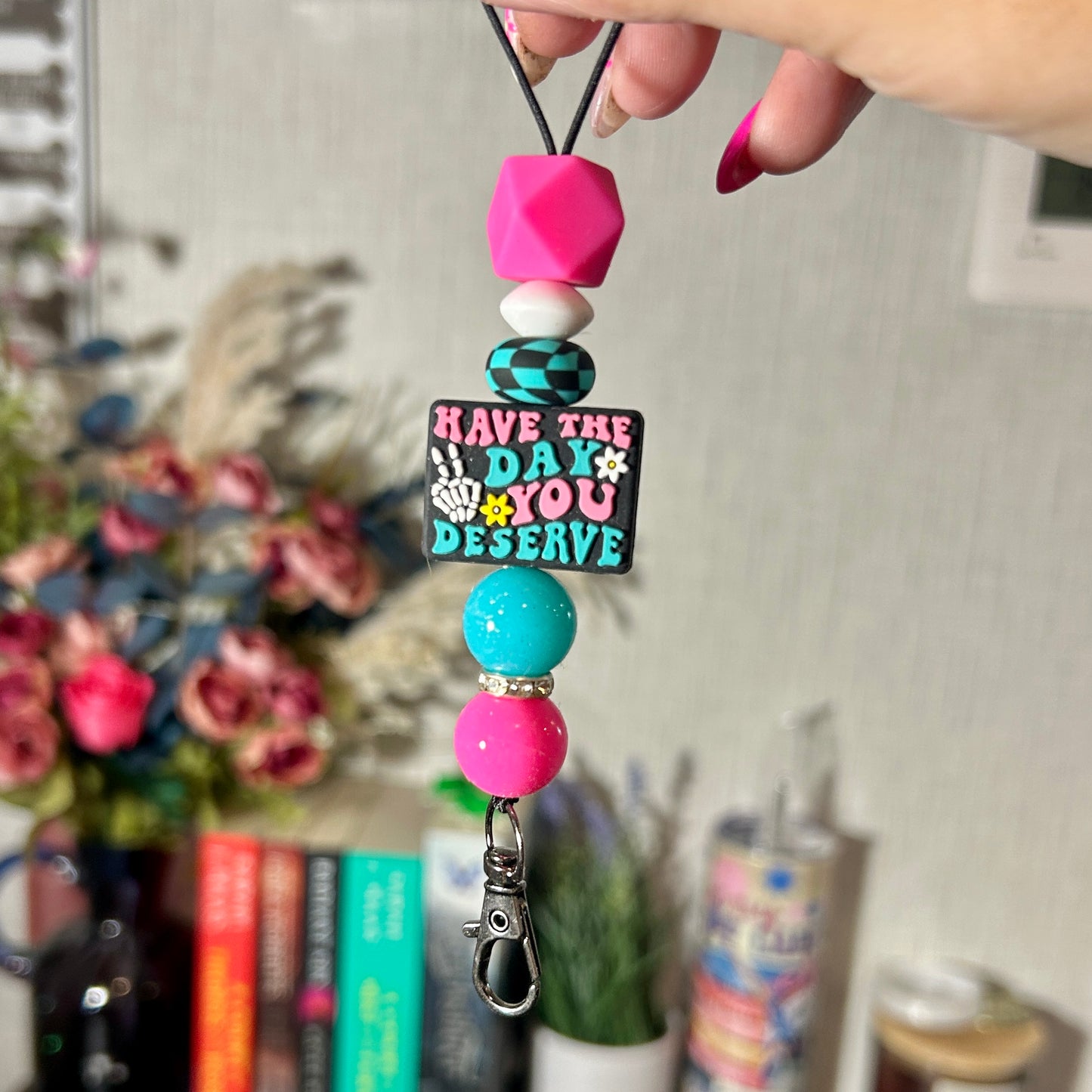 Have the Day you Deserve Freshie Hanger