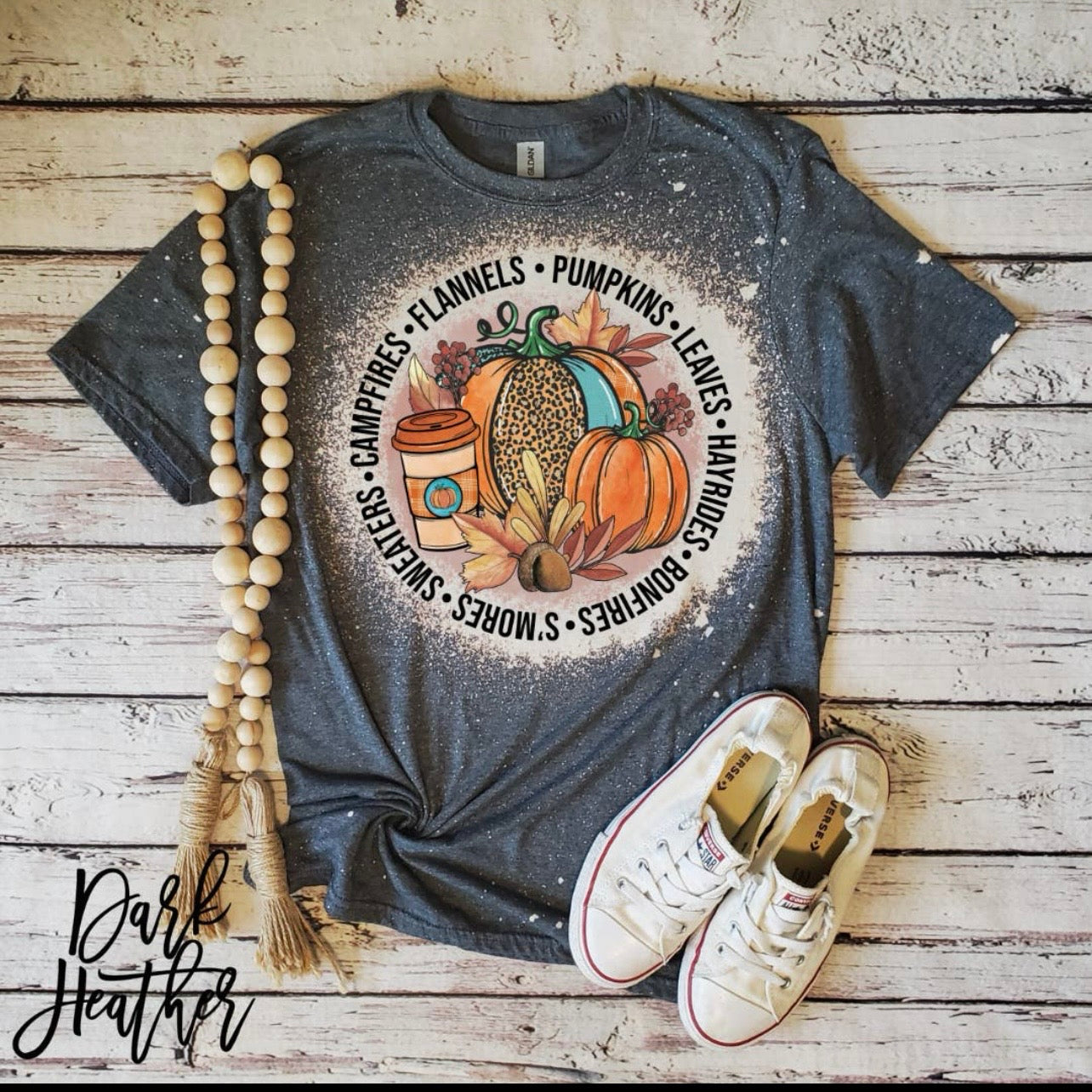 Fall Bleached Tee  - Pre-order